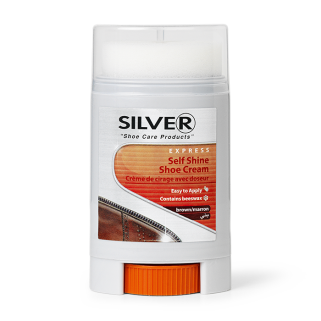 Silver Express Brown Self Shine Shoe Cream, 50 ml