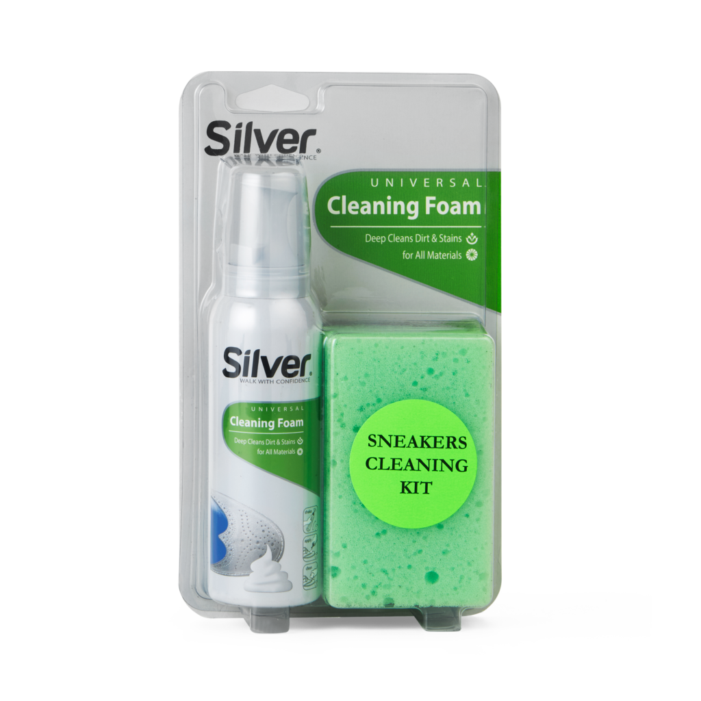 Silver universal cleaning foam hos Sterling Polish